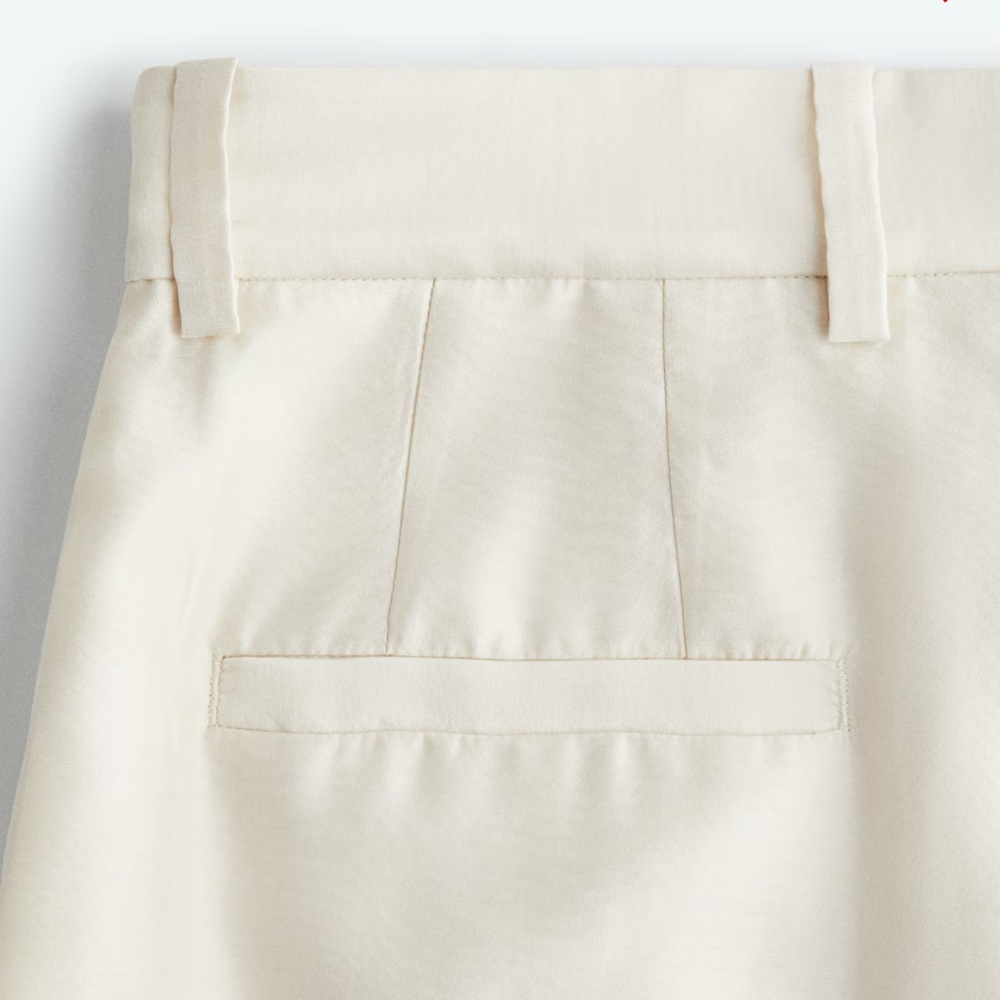 H&M EDITION WIDE-LEG SHEER PANTS - Picture 7 of 14